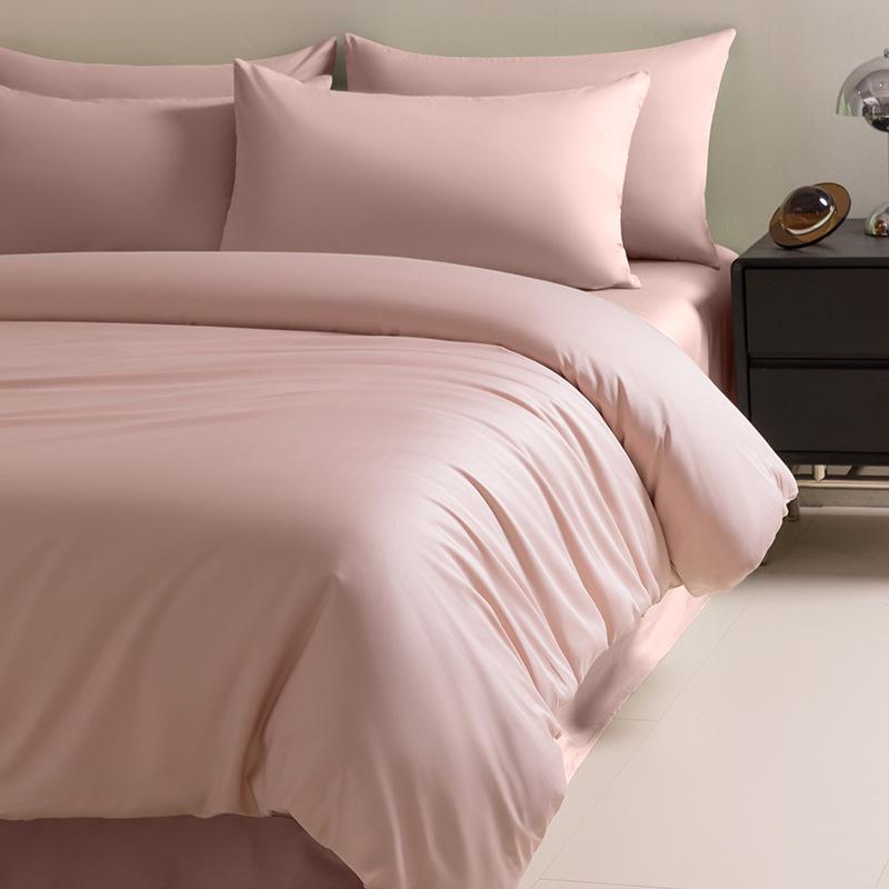 Four-Piece Premium Xinjiang Long-Staple Cotton Bed Set: 100% Pure Cotton Duvet Cover, Sheet, and Fitted Sheet - Nantong Home Textiles