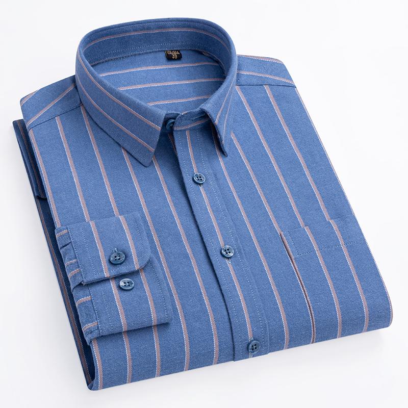 100% хлопок клетчатые рубашки для деловых мужчин с длинным рукавом качество осень весна мужской повседневный