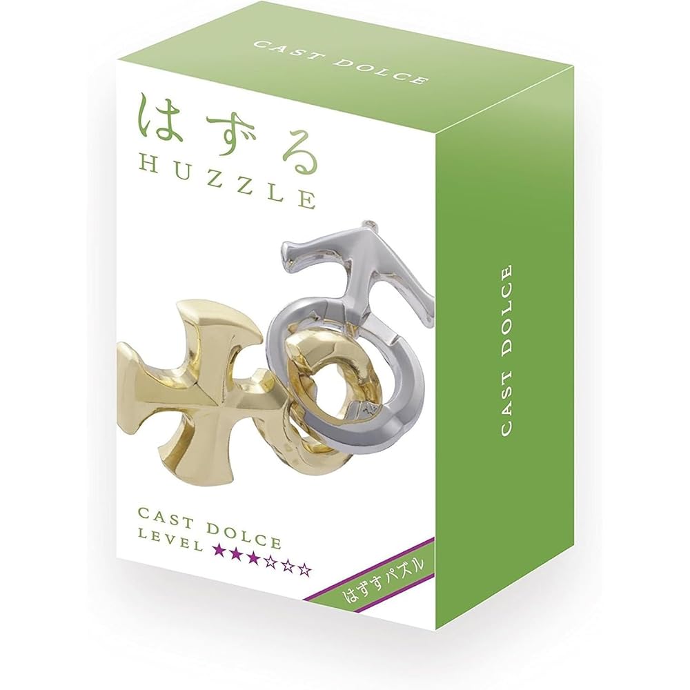 Головоломка Hanayama Cast Dolce Уровень 3 Сложности Головоломка-игрушка