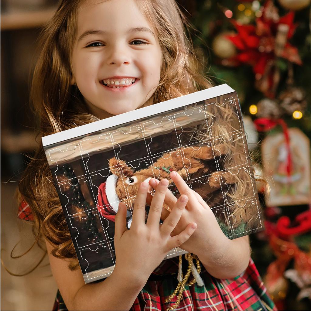 Advent Calendar Contains 24 Gifts, Cute Figures Doll Advent Calendar, Countdown Calendar With Surprise Toys, Collectible Figures Gift For Kids