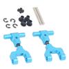 2pcs Aluminum Alloy Rear Upper Arms for Tamiya TT02 1 10 RC Car Rear Upper Arms Upgrade Parts Blue