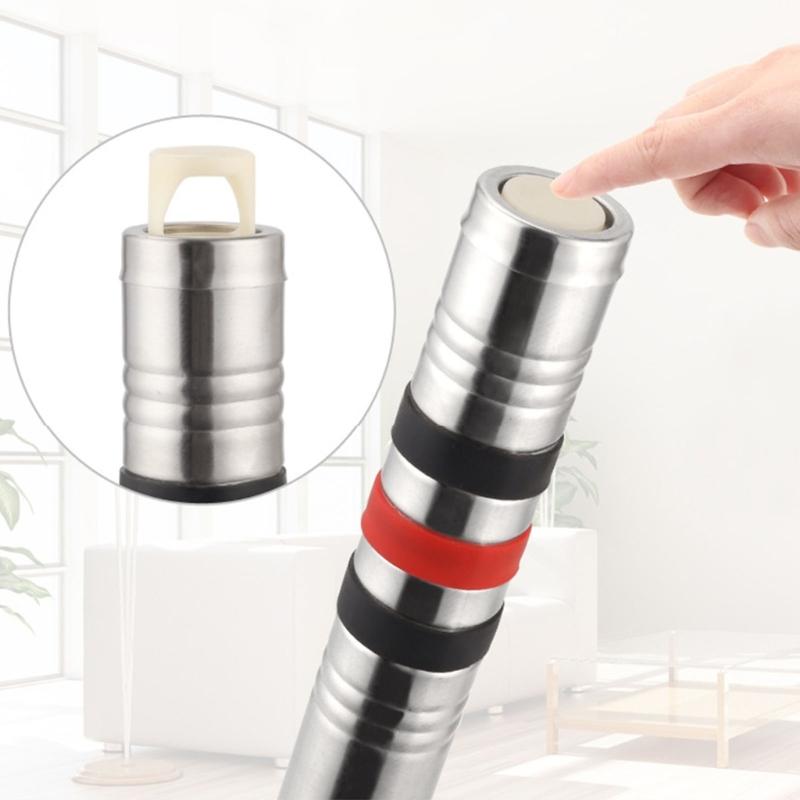 Швабра с отжимом, телескопическая ручка из нержавеющей стали, система быстрой сушки, съемная моющая головка, пригодная для стирки, набор систем для уборки дома