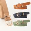 Leather Female Belt Strap Black Brown Green Women Belts Ladies Dress Belt Girls