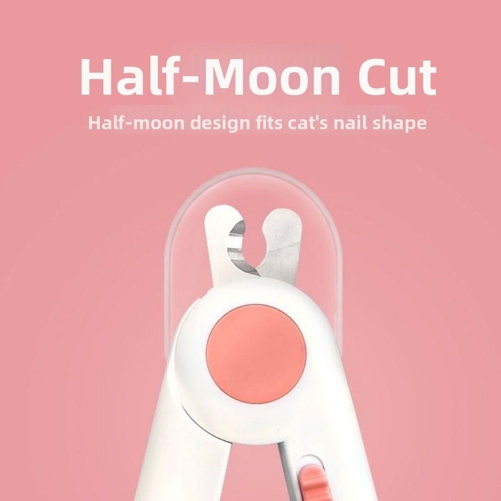 Professional Safe Design Dog Nail Clipper LED Quiet Pet Claw Trimmer Safe with Nail File Nail Cutter Cat Claw Care