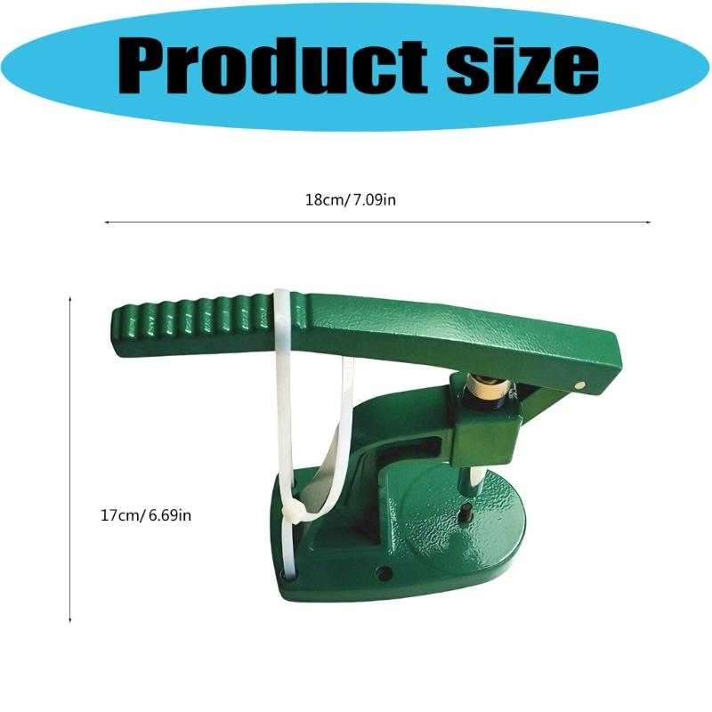 Простой в использовании набор инструментов для закрытия задней крышки часов с 12 точными пуансонами для быстрого и надежного ремонта часов всех моделей. Легированная сталь