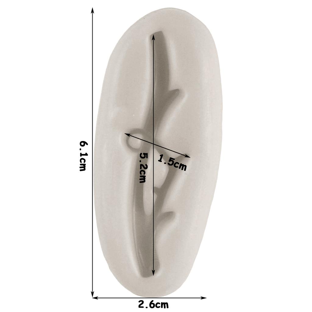Силиконовая форма «Совы, птицы, ветки деревьев, листья, форма для помадки для цветочного украшения торта, топпер для кексов, сахарные конфеты, шоколад, полимерная глина, форма для пасты для жевательной резинки»