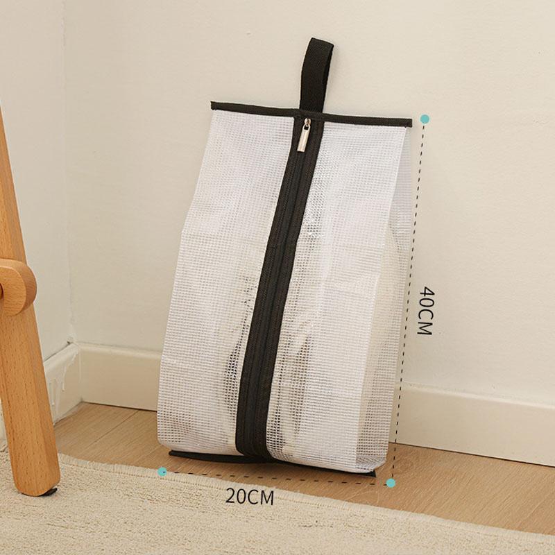 Boots Storage Bag Waterproof Dustproof Transparent Shoes Protection Bag Zippered Portable Boots Pocket Household Travel Storage MIT