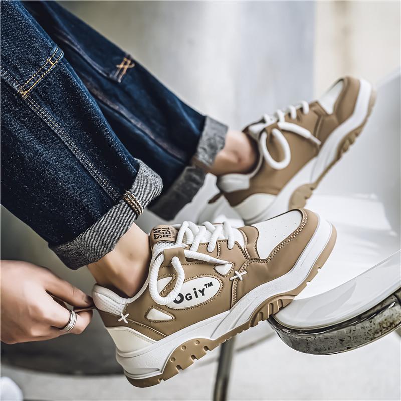 Новые мужские классические модные низкие кроссовки для скейтбординга на толстой подошве, удобные кроссовки для баскетбола на мягкой подошве