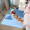 3D Рождественский мультяшный ковер, ковер для гостиной, спальни, домашнего декора, ковер для сада, лужайки, коврик для кухни, детской спальни, рождественский подарок