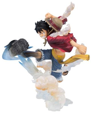 TAMASHII NATIONS Figuarts ZERO ONE PIECE Monkey Luffy Hawk 150 мм окрашенная полная фигурка D. -Gum-Gum Whip - приблизительно. ПВХ и АБС