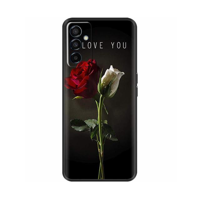 Case For Samsung F13 Case Cute Pattern Black Back Protectived Mobile Phone Cases For Samsung Galaxy F13 Sm -E135f F 13 Bumper