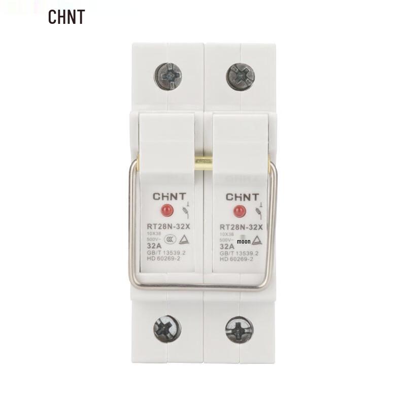 Держатель цилиндрического предохранителя с индикатором CHNT RT28N-32X-2P