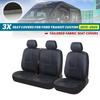 AUTOYOUTH Новый чехол на сиденье автомобиля 1+2 из ПУ-кожи Для vivaro для Peugeot Partner для golf 3 для Mercedes Vito для фургона Opel Vivaro