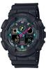 Watch Fluorescent Color Series Black X Fluorescent [Casio] G-Shock []Multi GA-100MF-1AJF Men's