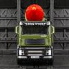 Car Cube 6205A Military Missile Launcher Model: Pull-Back Toy with Sound & Light Features for Kids.