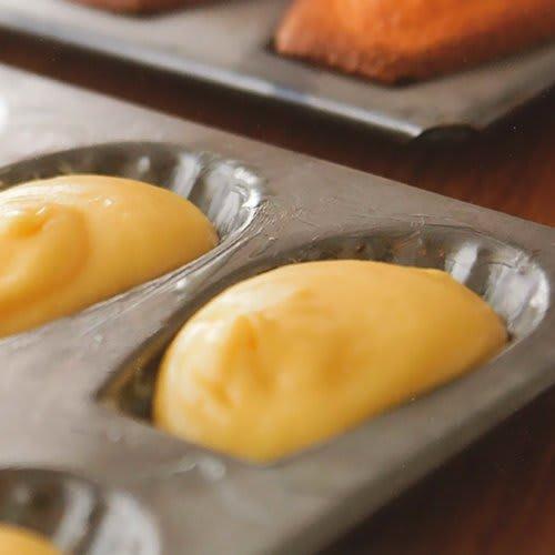 Shinkosha Madeleine Shell Mold, Silicone Coated, Set of 6, I-147, 188 x 195 x 13 mm