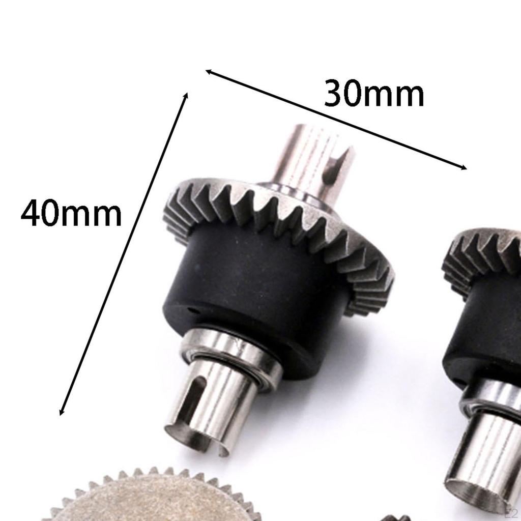 Metal Differential Spare Parts Upgrade Accessories Replacement for 1/16 16101 16102 RC Model Car