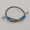 80cm  Motorcycle Brake Clutch Oil Hose Line Pipe Hydraulic Silver Tone Universal