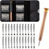 1 Set Screwdriver Set Cross Flat Head 25in 1 Small Screwdriver Set Mini Pocket Screwdriver Set For Repairing Electronic Products