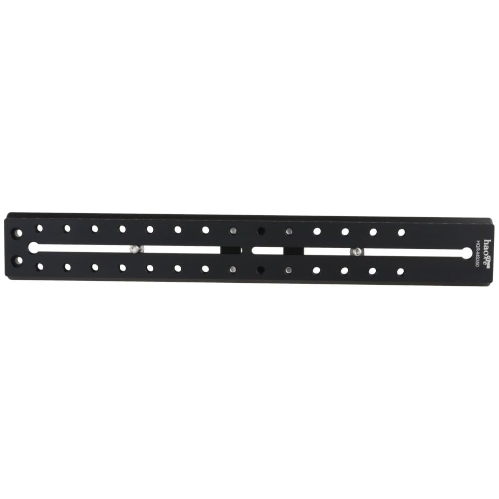 Haoge 350mm Camera Long Sliding Sachtler Quick Release Plate Tripod Fluid Head for FSB4 FSB6 FSB6T FSB8 FSB8T FSB10 FSB10T DV10 3+3 5+5 Video 14ii DV2