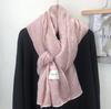 Super Soft and Plain Cotton and Linen Scarf for Women In Autumn and Winter Thin and Artistic Style Retro Warm Shawl Solid Color