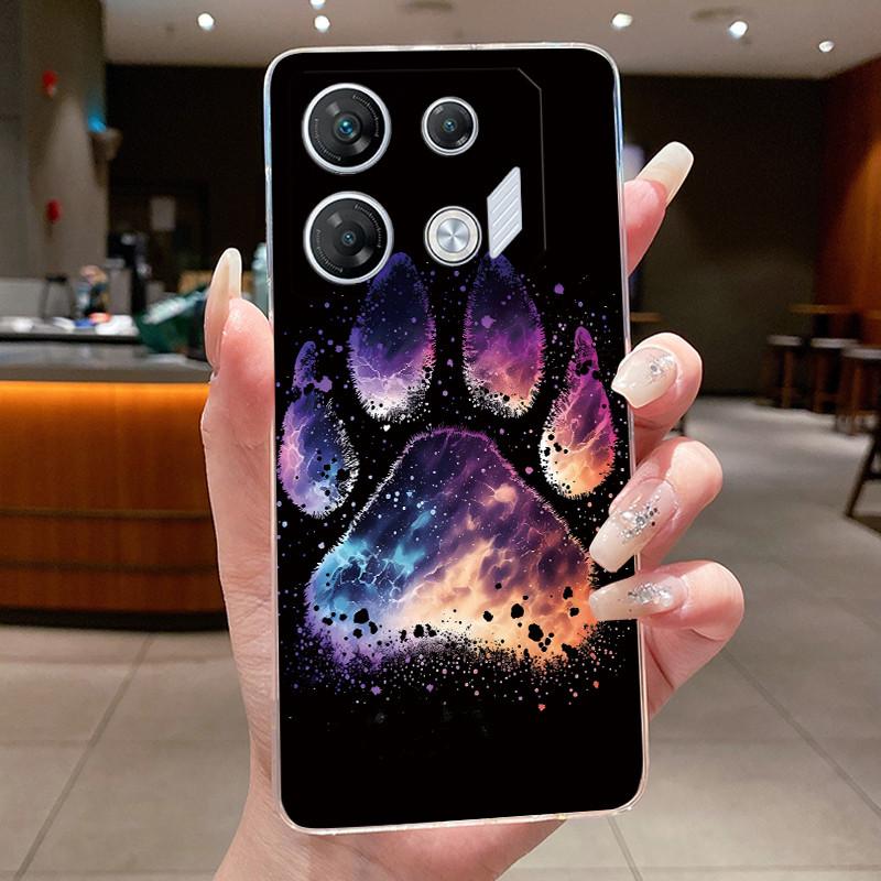 Чехол для infinix GT 10 Pro Роскошный Дракон Милый Крутой Мальчики Девочки Прозрачный Чехол для Телефона Задняя Крышка infinix GT10 Pro GT10Pro Корпус