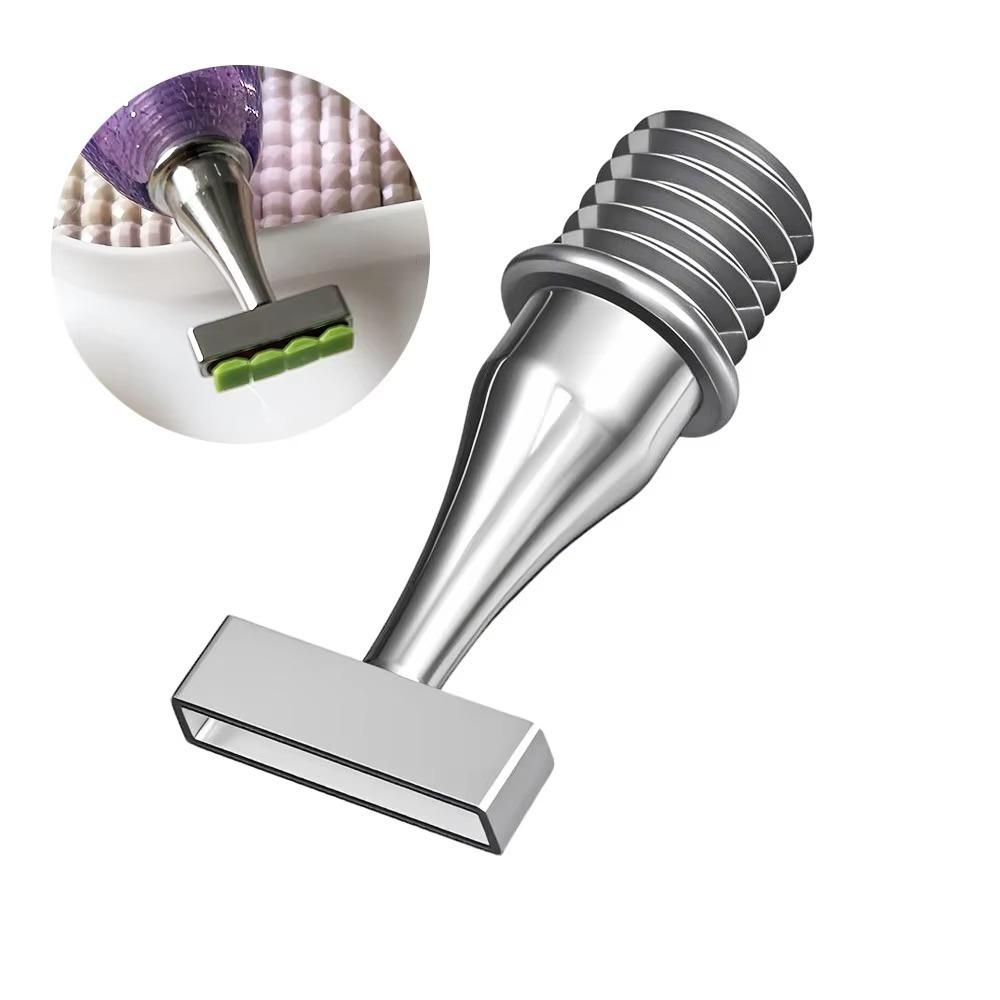 Сменные насадки для ручек, блестящие, для алмазной мозаики, DIY, вышивка, металлические, с резьбой, наконечники для ручек, 3D-печать