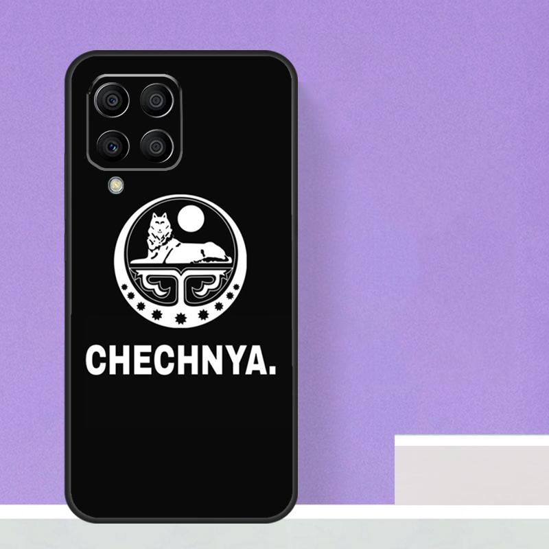 Чеченский флаг Чеченский волк для Samsung Galaxy M15 M55 M13 M33 M53 M21 M31 M51 M30s M20 M14 M34 M54 M12 M32 M52 чехол