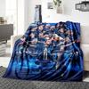 Inter Milan Fan Artwork Blankets Flannel Printed Breathable Warm Throw Blanket for Home Office Bedspreads 0708a100