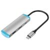 Маленький USB C Конвертер 4K@60Hz Выход Игровой Док со Портом Быстрой Зарядки Штекеры и Играйте Адаптер Для Консолей