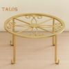 1/3 Pcs Flowerpot Stand Hollow Out Stable Anti-skid Max Load Bearing Wide Platform Metal Plant Holder Round Flower Pot Support Outdoor Balcony Garden