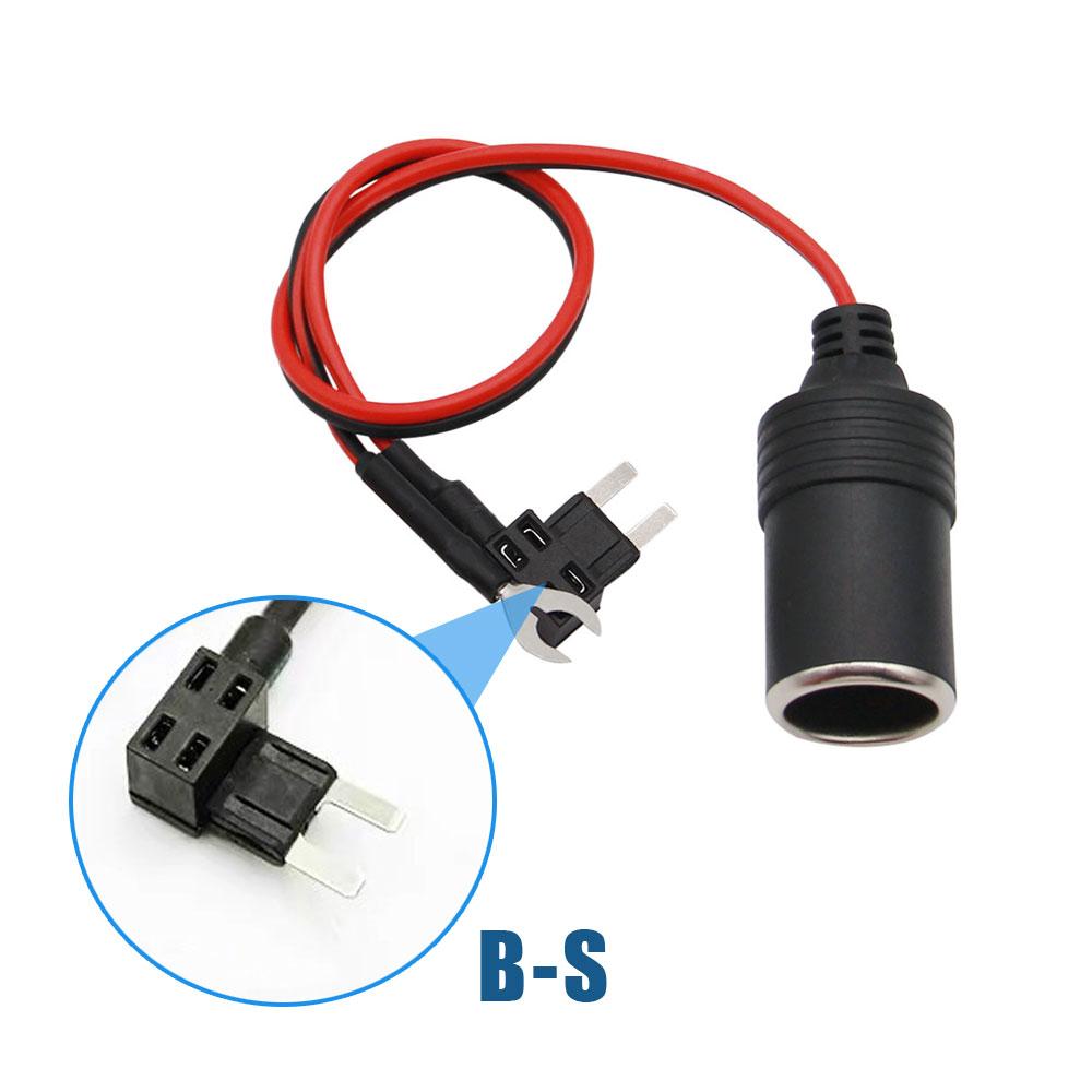 27 см DC 12 В чистая медь автомобильный прикуриватель зарядный кабель гнездовой разъем адаптер кабель предохранитель автомобильные аксессуары