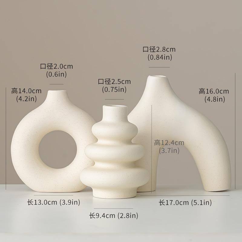 Современная ваза для сухоцветов Домашнее украшение Центр Свадебный стол Вечеринка Гостиная Офис Спальня Подарок Креативность Удобно