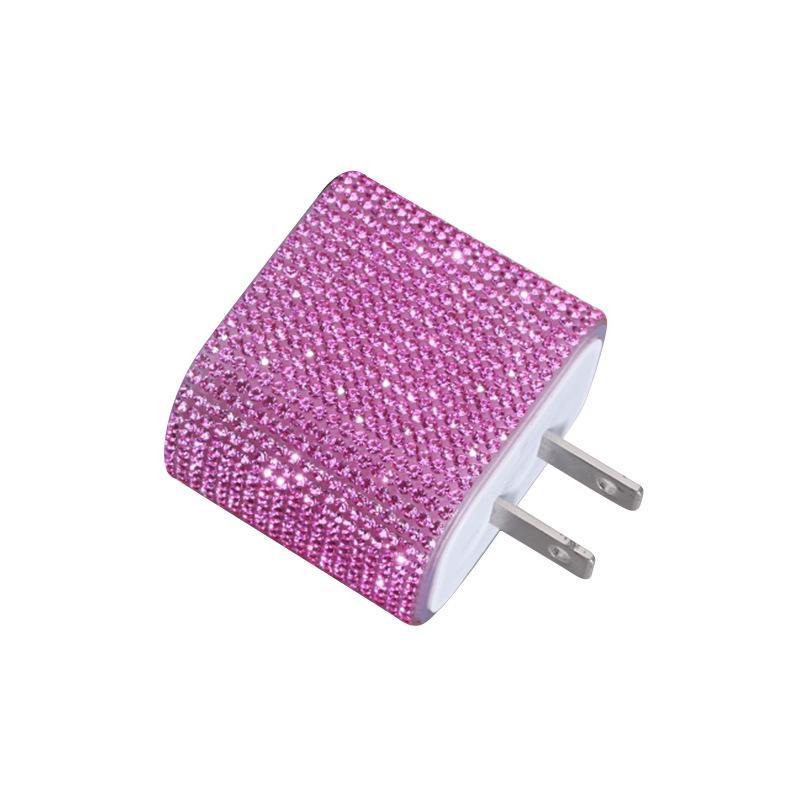 Защитный чехол для кабеля и головки зарядного устройства Sparkle Diamond для зарядных устройств Apple 20 Вт - Защита от укусов проводов