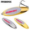 Sea Fishing Bait Lure VIB Metal Sequins 3g-60g Gold Silver Diagonal