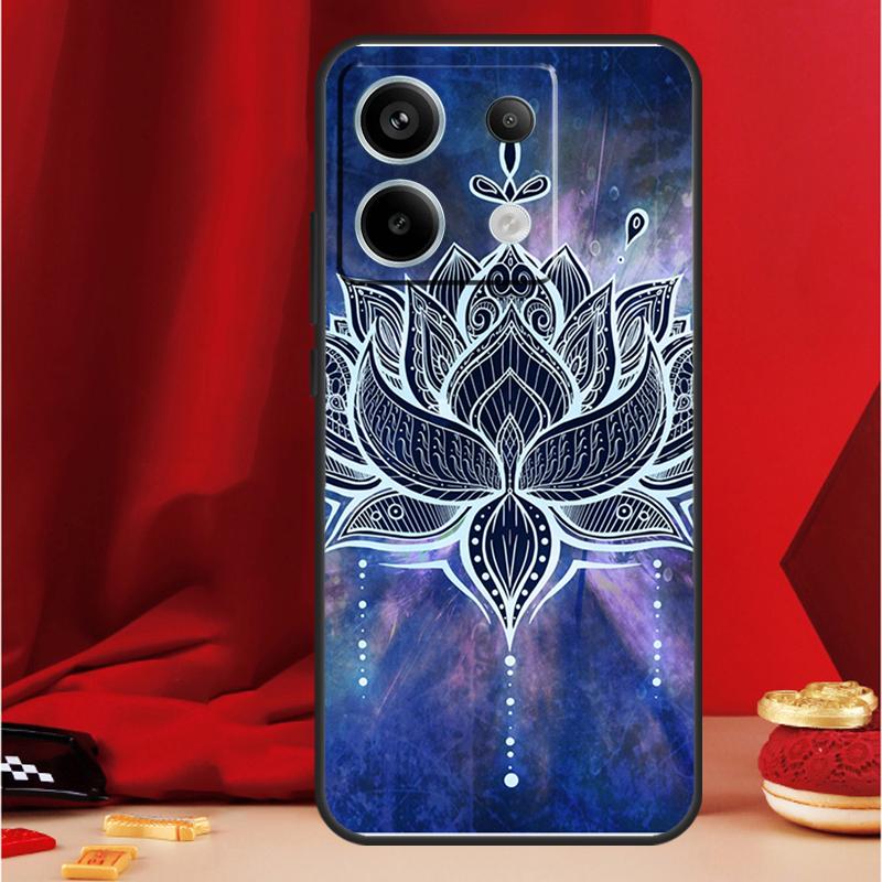 Чехол с узором Мандала для Xiaomi Redmi Note 14 12 11 10 13 15 Pro Plus Redmi 15 13 10C 12C 13C 14C 15C Funda