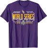 Фиолетовая футболка LSU Tigers MCWS 2025 Мировая серия колледжей по бейсболу