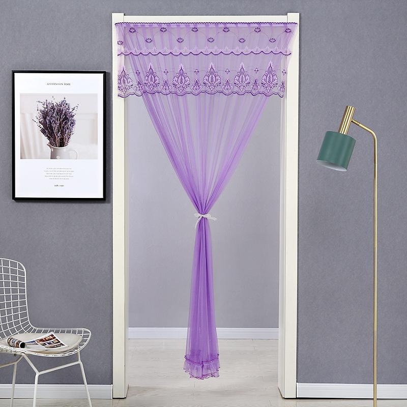 Гостиная и домашняя кухня перегородка занавеска кружево антимоскитная дверь занавеска Astoral четыре сезона для домашнего использования занавеска