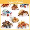 Marine Hermit Crabs Pvc Crab Model For Childrens Educational Toys And Ocean Decor