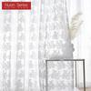 1 шт. серия Nuan белая кружевная вязаная маленькая цветочная шифоновая занавеска для гостиной спальни балкона домашний декор
