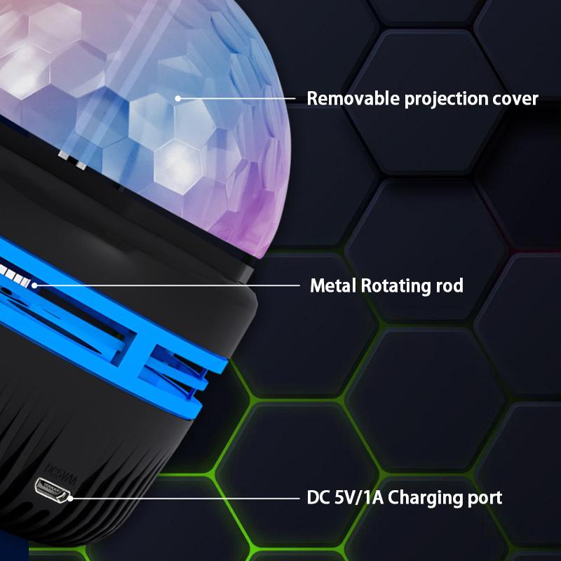 Светодиодный проекционный светильник Aurora Starry, свет дискотеки с водной рябью, романтическая атмосфера для всех сезонов