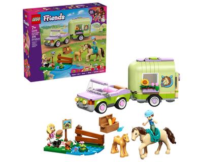 Lego 42695 Friends Set Trailer with Horse and Foal 7+ 279Pcs
