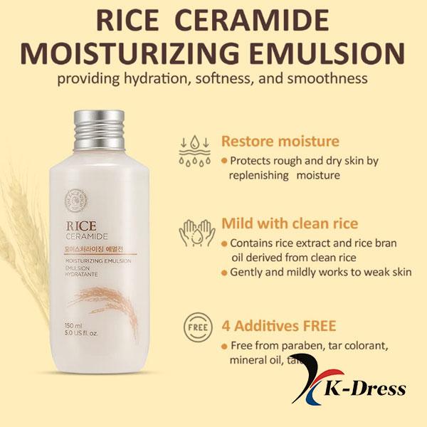 The Face Shop Rice Ceramide Moisturizing Emulsion 150ml