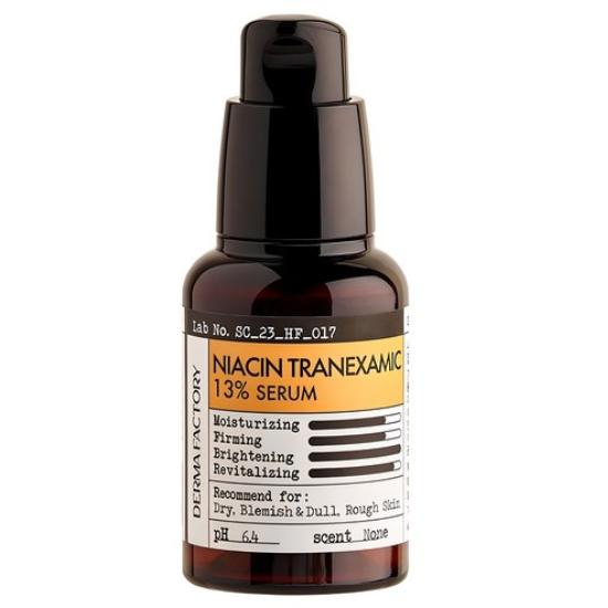 Dermafactory 13% Niacinamide & Tranexamic Acid Brightening Serum – 30ml