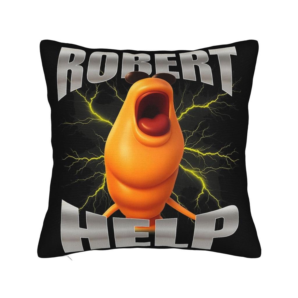 Quote Marcus The Worm Style Meme Pillowcase Doublesided Printing Polyester Cushion Cover Decor Pillow Case Cover Home