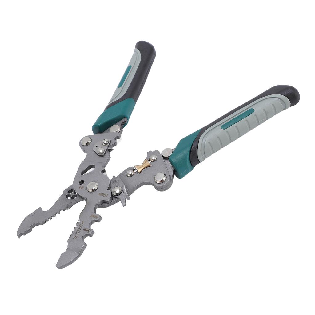 Плоскогубцы для разделения и обжима проводов 18 в 1, многофункциональный складной стриппер для проводов от 0,08 мм до 1,6 мм