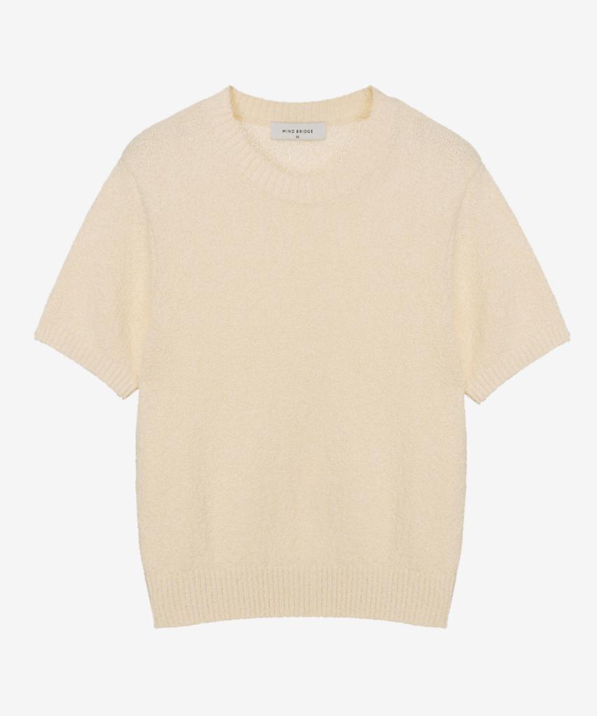 MIND BRIDGE WOMEN [On][W] Boucle Round Knit - 5 Colors
