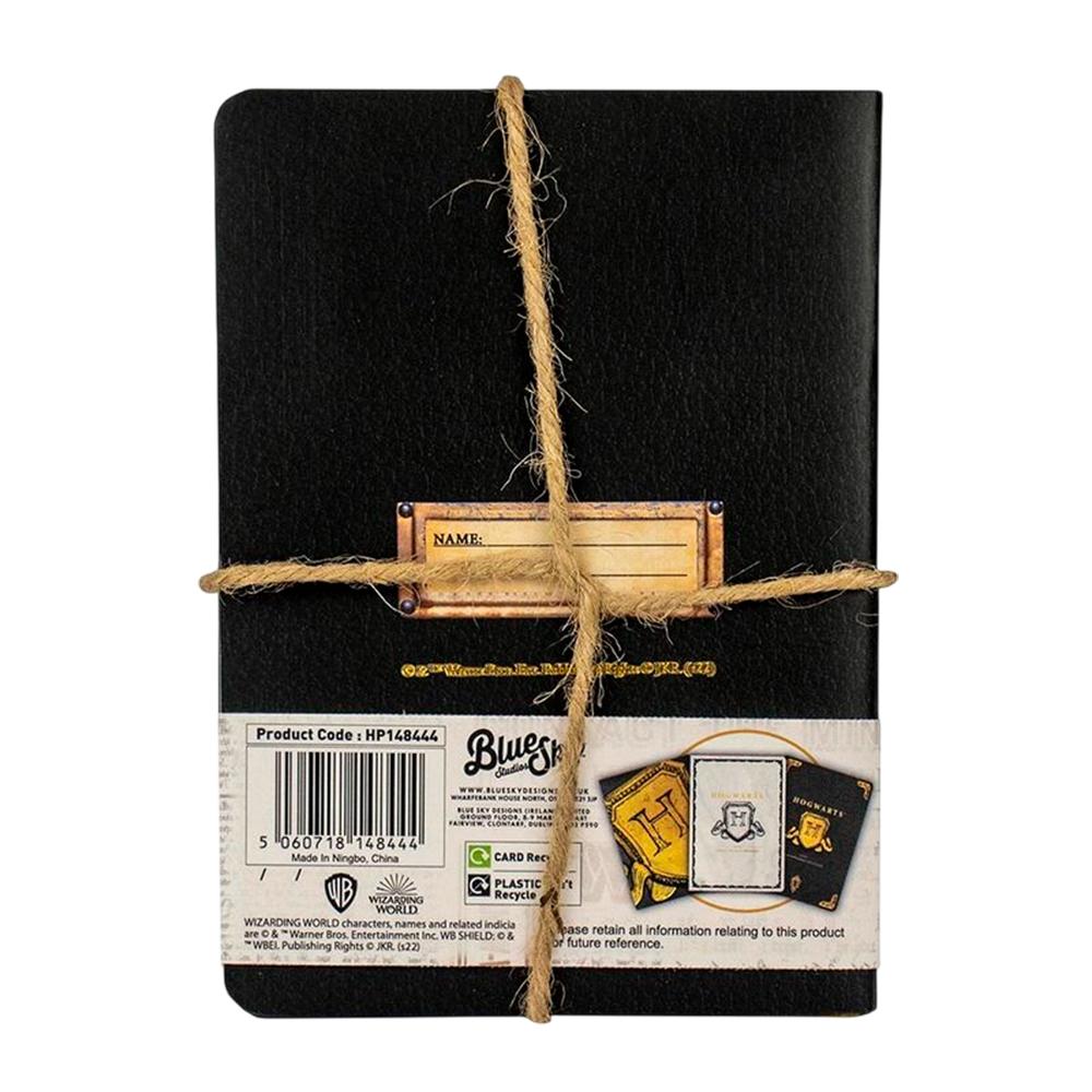 Harry Potter Hogwarts Crest Pocket Notebook (Pack of 3)