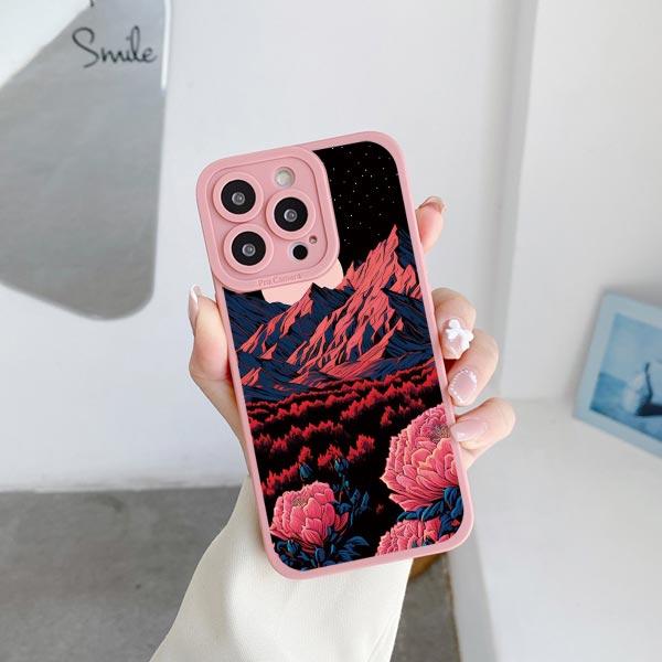 Чехол для телефона 'Пейзаж восхода солнца' для iPhone 15 14 Plus Pro Max 13 12 11 Pro Max XR X XS 7 8 Plus Великолепный горный речной мягкий чехол