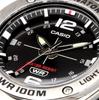 CASIO Standard LED Light Analog Quartz Watch Black Overseas Model [Casio] MWA-100H-1AV Men's [Used]